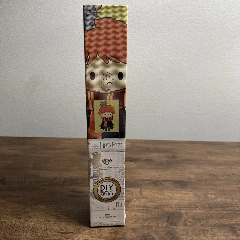 DIY Diamond Art Kit HARRY POTTER Wizarding World Brave‎ 13x18 Brand New
